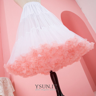 Sottogonne in tulle rosa, gonna tutu ragazza, gonna corta da festa, sottoveste cos, gonna corta in tulle 60 cm - Pagina 1