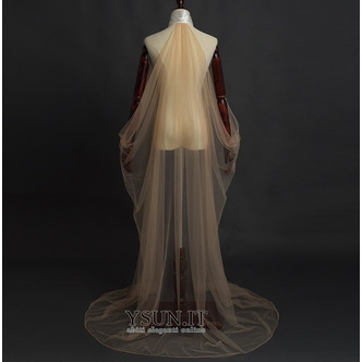 Costume da fiaba costume da elfo Tulle scialle mantello da sposa costume medievale - Pagina 2
