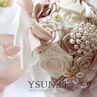 Tema wedding bouquet da sposa bouquet nastro creativo mano - Pagina 3