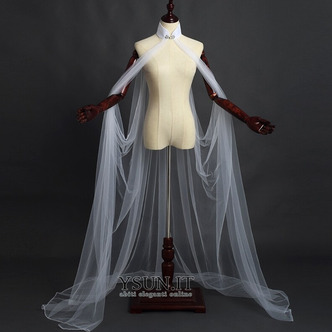 Costume da fiaba costume da elfo Tulle scialle mantello da sposa costume medievale - Pagina 7