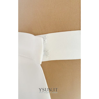strascico in raso per abito da sposa Overskirt da sposa staccabile con strascico da sposa - Pagina 5