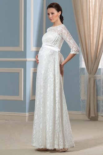 Abito da sposa Mezze Maniche Reale vita alta Super Farfalla Ornamento - Pagina 3