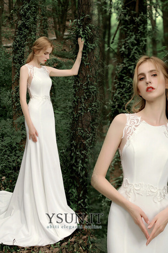 Abito da sposa Autunno Shiena Sheer all'aperto Piccola t Naturale - Pagina 1