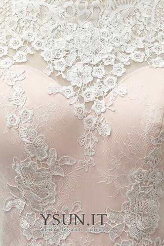 Abito da sposa Senza Maniche all'aperto decorato A-Line Tulle Non Specificato - Pagina 9