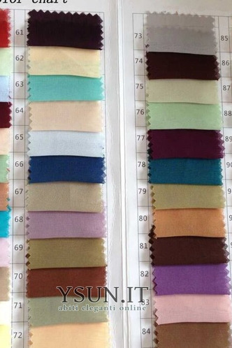 Abito da sera Lungo Chiffon Schiena Nuda Collo drappeggiato V-Scollo - Pagina 15