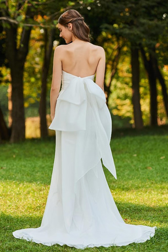 Abito da sposa Non Specificato Cuore Bow accentati Shiena Sheer Primavera - Pagina 3