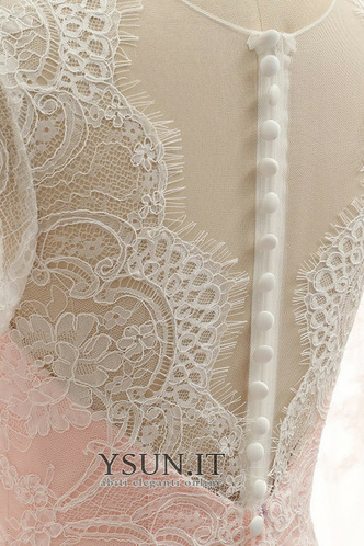 Abito da sposa Naturale Non Specificato Pizzo francese Treno di spazzata - Pagina 3