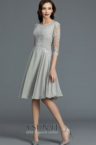 Abito mamma sposa Petit Bateau Applique A-Line Quanto trendiness Chiffon - Pagina 3