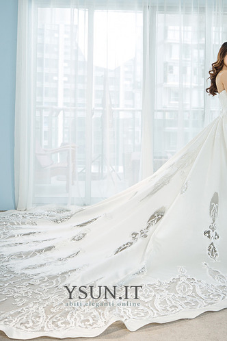 Abito da sposa Corpo a pera Formale collo Sweetheart Senza Maniche - Pagina 3