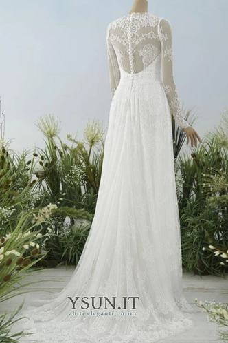 Abito da sposa Lace Coperta Treno di spazzata Naturale All Aperto - Pagina 2