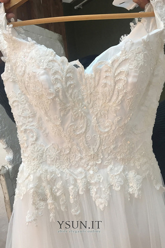 Abito da sposa Fuori dalla spalla Tulle Chiesa Lace Coperta in pizzo - Pagina 4