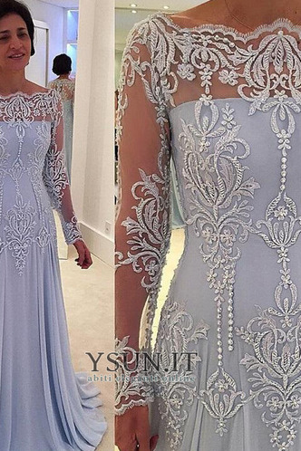 Abito mamma sposa Pizzo Overlay Fuori dalla spalla Non Specificato a linea - Pagina 2