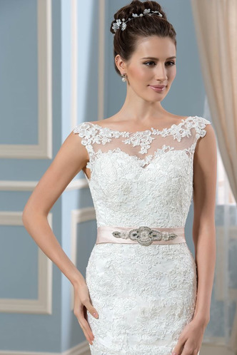 Abito da sposa Farfalla Ornamento Schiena Nuda Tubino Raso Petit Bateau - Pagina 6