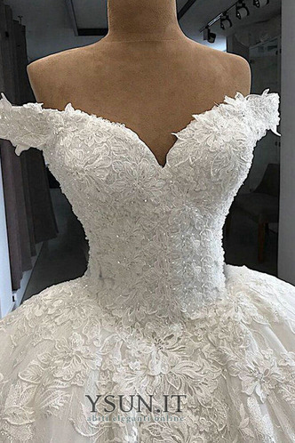 Abito da sposa Inverno Allacciato Lace Coperta Cattedrale di treno - Pagina 3