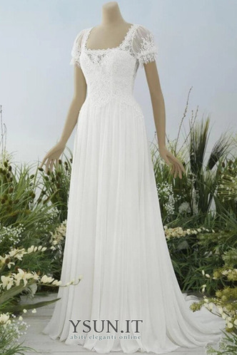 Abito da sposa Estate tessuto Non Specificato A-Line Applique Quanto - Pagina 1