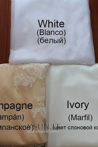 Abito da sposa Maniche Lunghe Bottone Quanto Scollo a v V Una linea pavimento lunghezza - Pagina 4