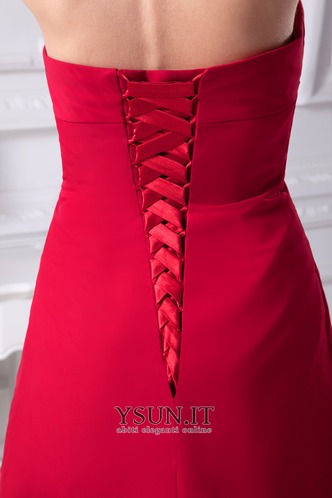 Abito da cocktail Chiffon Applique Bendaggio slittamento senza spalline - Pagina 6