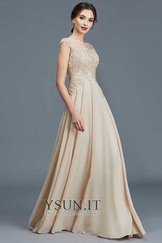Abito mamma sposa Cappellini Cerniera Lace Coperta Bateau a linea in pizzo - Pagina 5