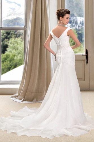 Abito da sposa Eleganti Senza Maniche all'aperto V-Scollo Non Specificato - Pagina 3