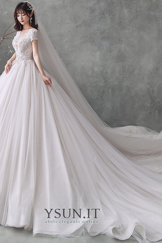 Abito da sposa Inverno V-Scollo All Aperto Lusso Non Specificato Allacciato - Pagina 3