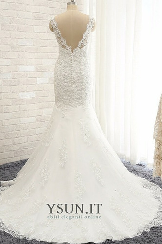 Abito da sposa Bateau Pizzo francese Autunno Tipo standard Naturale - Pagina 2