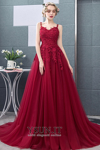 Abito da sposa Pizzo A-Line Super bordo rialzato Naturale Clessidra - Pagina 3