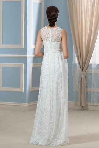 Abito da sposa Pizzo A Terra Spiaggia XL Impero Bateau - Pagina 3