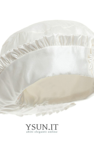 Abito cerimonia bambina A-Line Maniche Corte T luce Taffeta Tipo standard Sotto Ginocchio - Pagina 6