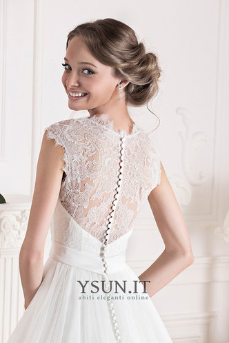 Abito da sposa Cappellini Naturale Applique Lupetto Lungo Pizzo francese - Pagina 3