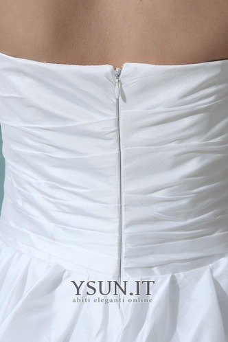 Abito da sposa all'aperto Caduta moda Cascata Volant Taffeta Altalena - Pagina 7