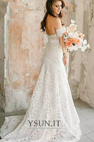 Abito da sposa Senza Maniche Cuore moda Pizzo francese Cappellini - Pagina 2