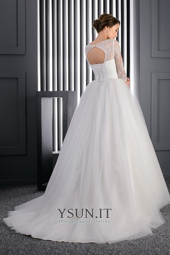 Abito da sposa Illusione maniche Formale Maniche Lunghe Gonna lunga - Pagina 2