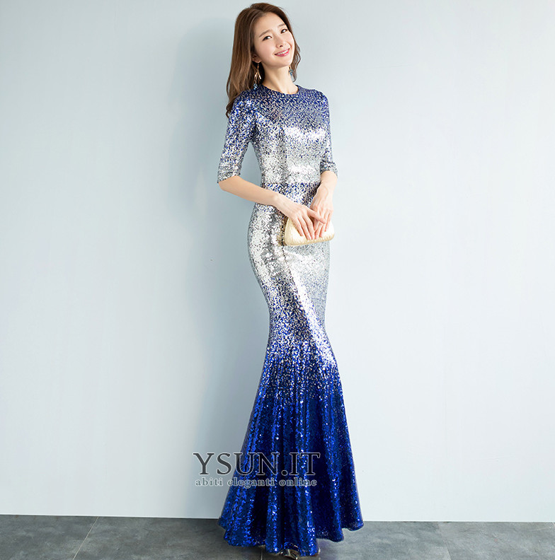 Vestito paillettes colorato outlet