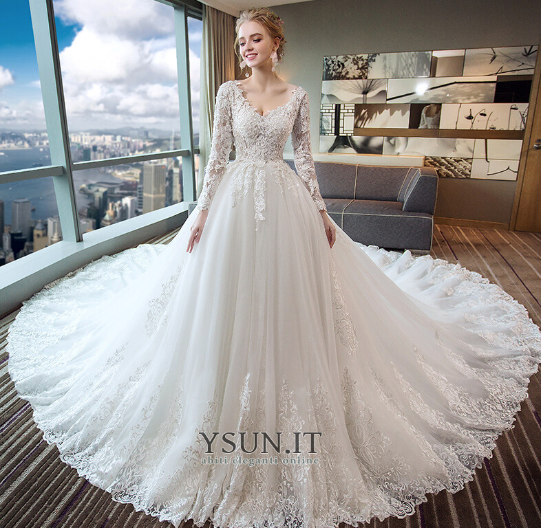 Abito da sposa tulle deals