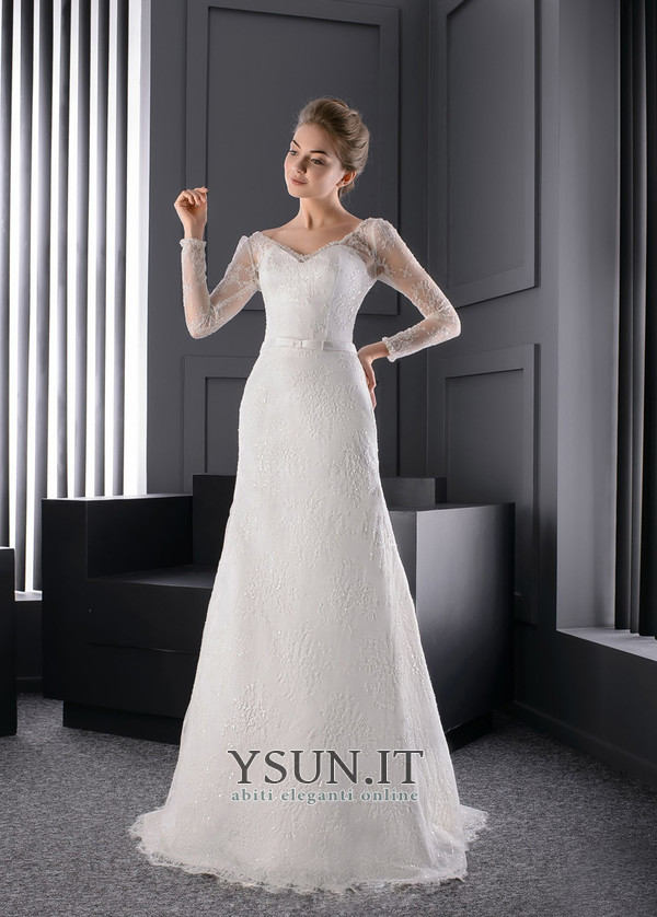 Abiti da deals sposa a tubino