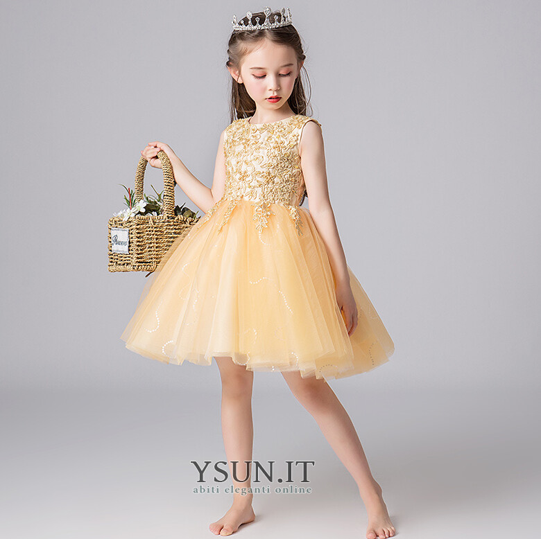 Vestito giallo hotsell cerimonia bambina